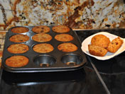 Toastie baked muffins